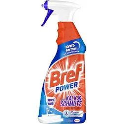 Bref Power gegen Kalk und Schmutz Kalkreiniger 750 ml Sprühflasche Reiniger