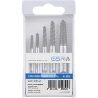 GSR Schraubenausdreher-Set M3 - M18 (00710010)