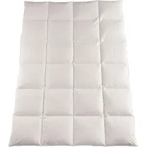 Haeussling Häussling Daunenliebling Kassettenbett warm 155x220 cm - Weiß