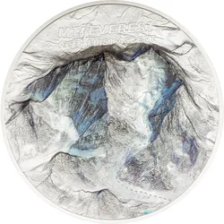 1 Kilo Silbermünze Jubiläum Erstbesteigung Mount Everest