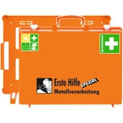 Söhngen Erste-Hillfe-Koffer Metallbearbeitung DIN13157 plus Erw. 400x300xmm