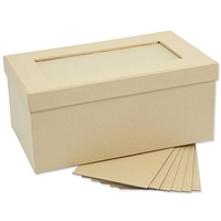 Rechteckige Fotobox aus Pappe, 27,5 x 16,5 x 11,5 cm