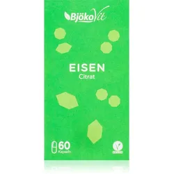 BjökoVit Eisen Citrat Kapseln eisenhaltig 60 KAP