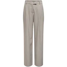 Only ONLLINDA HW STR Mel Pants Grau S 32
