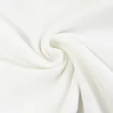 SCHÖNER LEBEN. Molton Bühnenstoff Meterware weiß 1,5m Breite