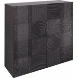 Home Affaire Highboard Miro 121 cm grau