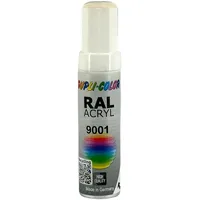 european aerosols Lackstift Cremeweiß Glanz 0,012 l