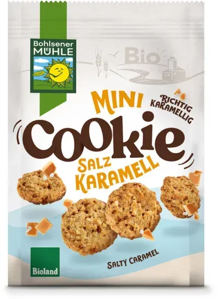 Bohlsener Mühle Mini Cookie Salz Karamell bio