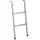 Relaxdays Trampolin Leiter Silber 76 cm