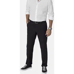 Anzughose BABISTA "Hose MODAFLORO", Herren, Gr. 27, schwarz, Obermaterial: 98% Baumwolle CO. 2% Elasthan EL., regular fit, Hosen Anzughose, mit mehr Bequemlichkeit