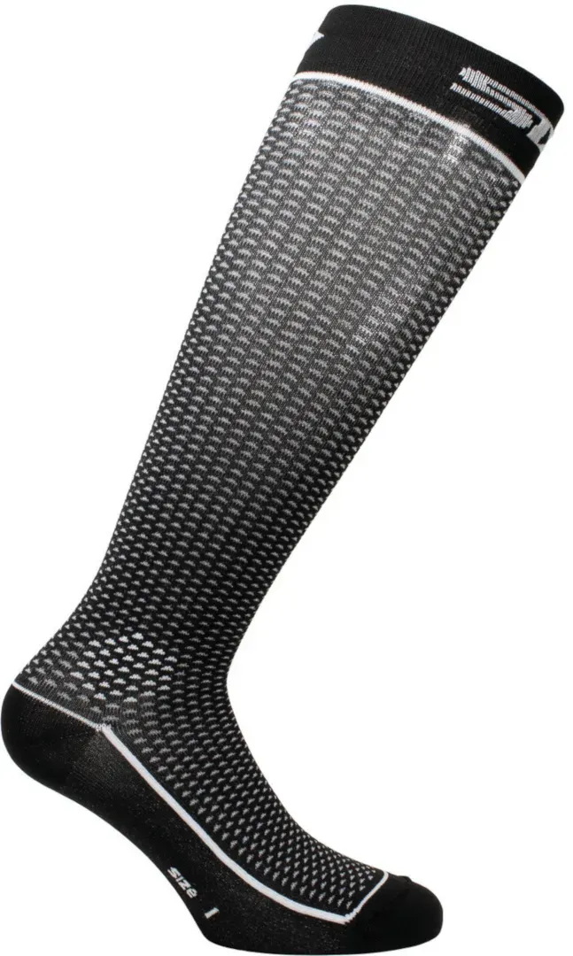 SIXS Long2 Socken, schwarz für Männer