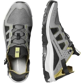 Salomon Techamphibian 5 Wanderschuhe - Castlerock / Willow / Black - EU 42