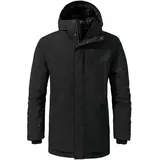Schöffel Herren Style Crivat Ins Parka (Größe 4XL, schwarz)