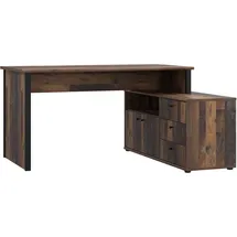 Forte Eckschreibtisch »Tempra« viel Stauraum, Breite 151 cm