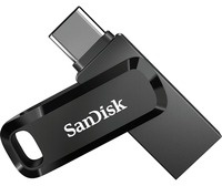 Ultra Dual Drive Go 64 GB, USB-Stick - schwarz, USB-A 3.2 Gen 1, USB-C 3.2 Gen 1