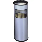 Durable Standaschenbecher silbermetallic