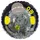 Restart Arctic Disc - Black / Grey / Yellow - One Size