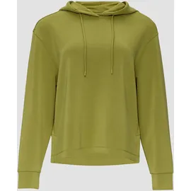 S.Oliver Hoodie aus Scuba im Relaxed Fit, Guacamole 40