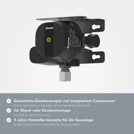 Truma MonoControl CS Gasdruckregler 30mbar Gelb