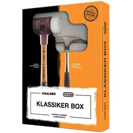 Picard Latthammer + HALDER Klassikerbox SIMPLEX-Schonhammer, Gummikomposition/Superplastik und