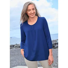 GOLDNER Viskose-Oberteil blau 50