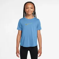 Nike - One Classic T-Shirt Mädchen blue beyond -
