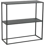 SVITA Konsolentisch Beistelltisch Standregal Industrial Design Metall Schwarz