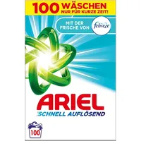 Ariel Mit Der Frische Von Febreze, Vollwaschmittel, 6,5 kg, 1x 100 Wäschen