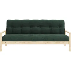 Karup Design "KNOB", Schlafsofa clear/seaweed 205x95x79 cm, / 190x130x40 cm