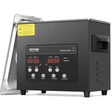 VEVOR Ultraschallreiniger 120 W digitales Ultraschallreinigungsgerät 3 L mit verbesserter Entgasung & Schonmodus, 40 kHz Ultraschallreinigungsgerät mit Timer & Heizung für Schmuck Brillen Schwarz