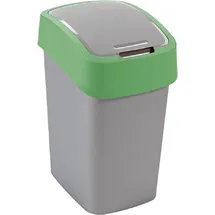 Curver Flip Bin 50 l silber/grün