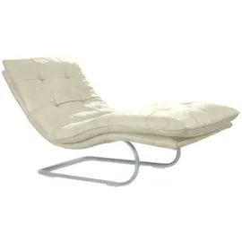 W.Schillig Relaxliege daily dreams 75 x 91 x 170 cm Beige mit Kissen