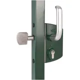 Locinox LSKZ4040U2L Schiebetorschloss Aluminium Silberfärbig