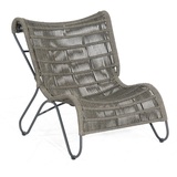 SonnenPartner Ritz Lounge-Sessel Kunststoffgeflecht Grau