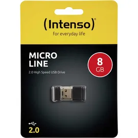Intenso Micro Line 8GB schwarz