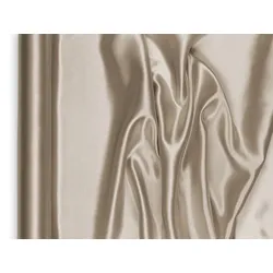 Satin Stoff glatt, Tischläufer, gold, 0,48 x 9 m
