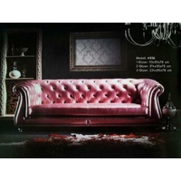 JVmoebel Chesterfield-Sofa, Chesterfield Extra Klasse Sofa Couch Garnitur Polster Designer rosa