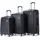 vertical studio Göteborg Koffer-Set 3-tlg. schwarz