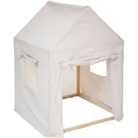 Atmosphera Kinderzelt Spielhaus 78 x 78 x 116 cm beige