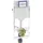 Geberit GIS Element für Wand-WC 114 cm mit Sigma und Power & Connect Box