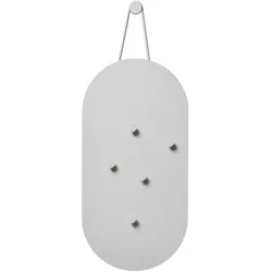 Zone Denmark - A-Bulletin Magnettafel, 30 x 60 cm, soft grey