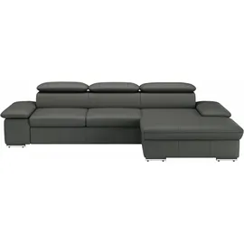 sit&more Ecksofa »Valantine L-Form, B: 286 cm« mit Arm- & Kopfteilverstellung, optional mit Bettfunktion