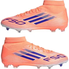 adidas F50 League Mid FG/MG Beam Orange / Lucid Blue / Cloud White 44