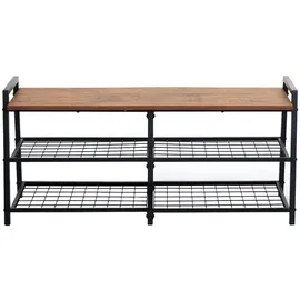 Mendler HWC-A27 40 x 107 x 38 cm Wildeiche-Optik / braun