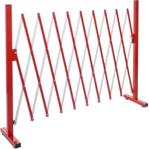 MCW Schutzgitter 32 - 265 cm rot/weiß Aluminium