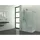 SANOTECHNIK Duschwand Walk In Elite 195 cm x 120 cm Klarglas Chrom