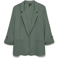 Vero Moda Regular Fit Blazer aus Viskose-Leinen-Mix Modell 'JESMILO', Lind, XS
