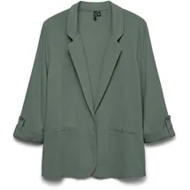 Vero Moda Regular Fit Blazer aus Viskose-Leinen-Mix Modell 'JESMILO', Lind, XS