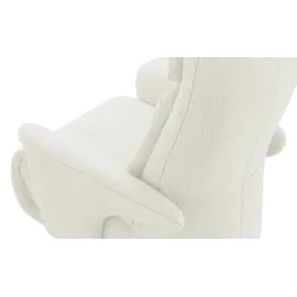 HIMOLLA Relaxsessel 7556 Kunstleder 81 x 119 x 90 cm Creme