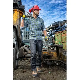 LAHTI PRO Schwarze Stretch-Jeans Mit Verstärkung, "M", Ce, Lahti - Schwarz - M